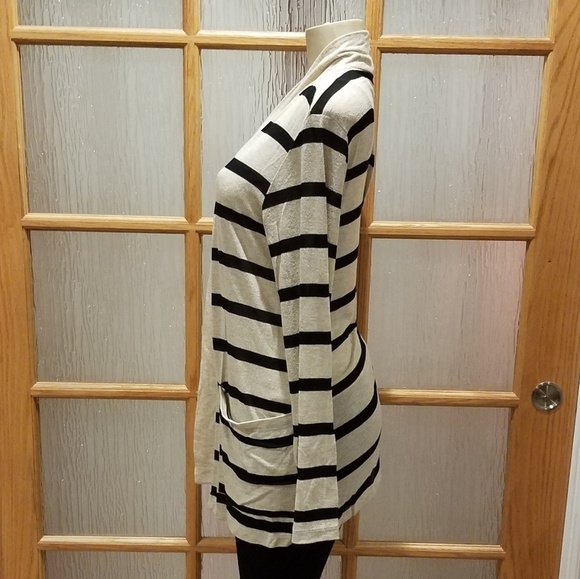 MOD Striped Open Cardigan - Picture 3 of 5